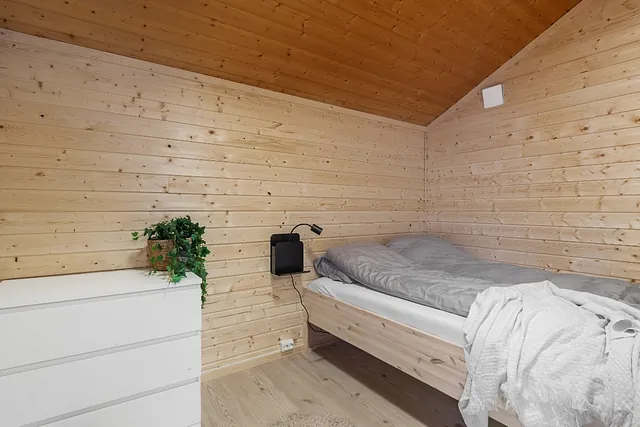 Nyoppusset hytte, soverom