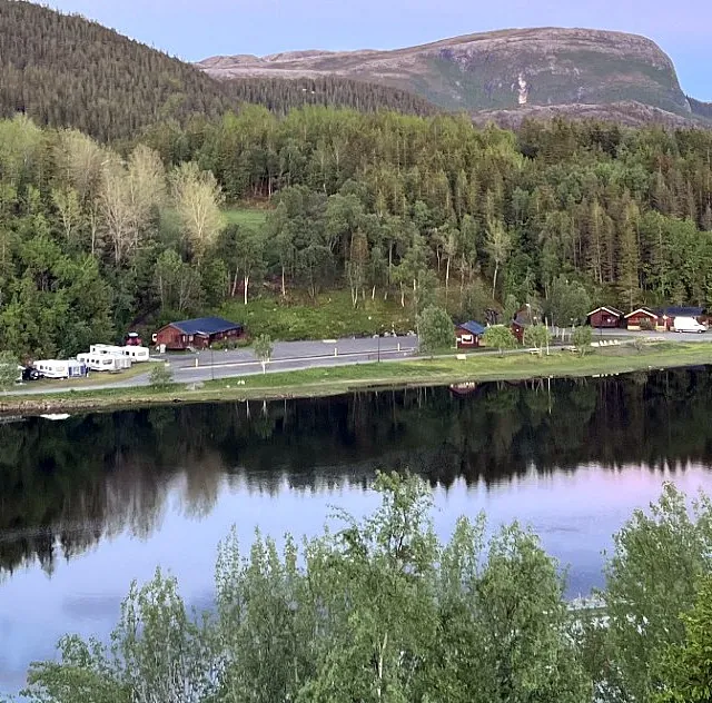 Campingplassen ved havet